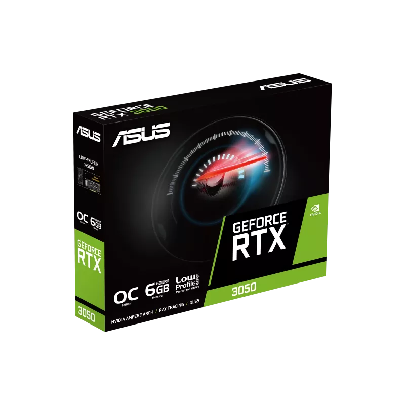 Видеокарта ASUS RTX3050-O6G-LP-BRK