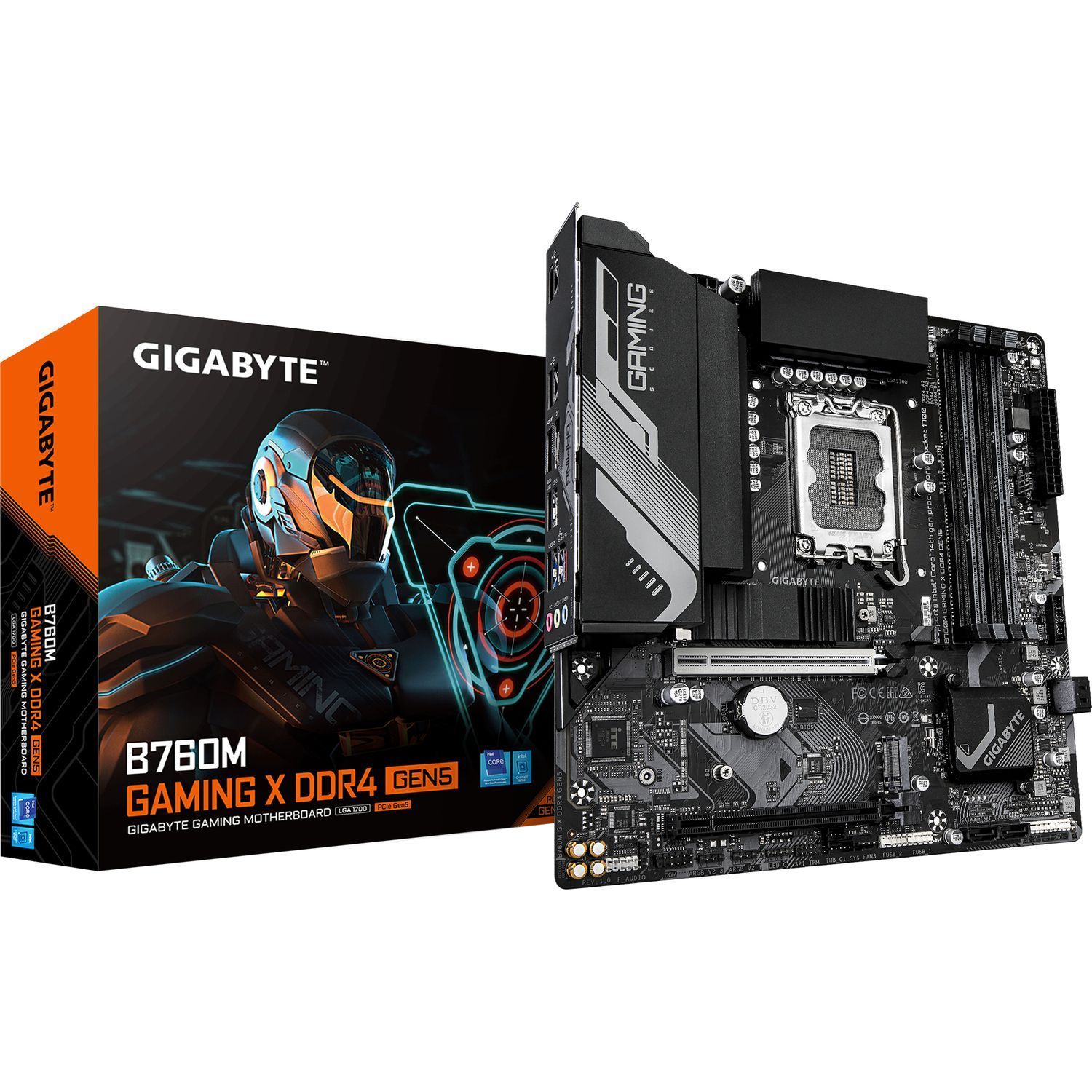 Материнская плата Gigabyte B760M G X DDR4 GEN5