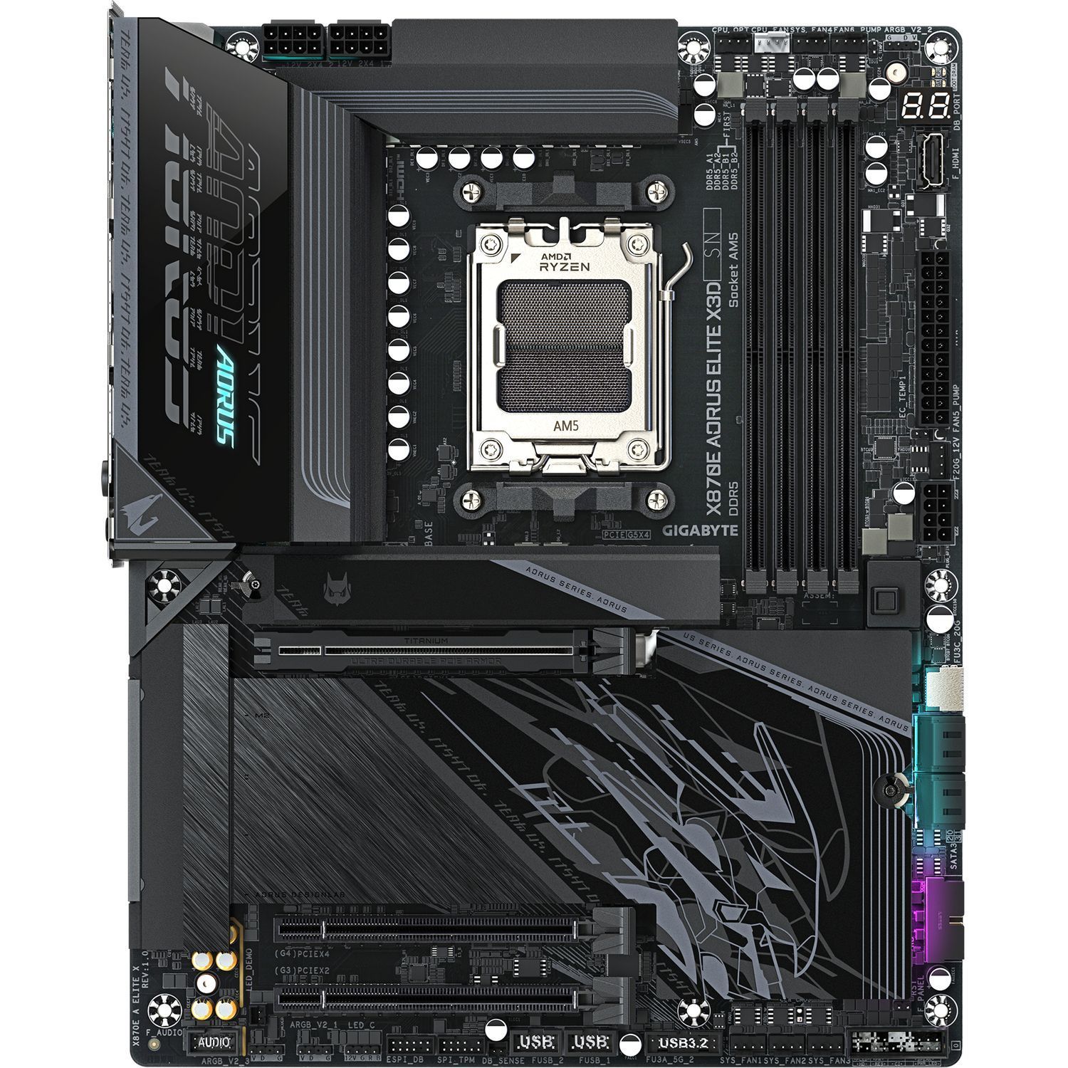 Материнская плата Gigabyte X870E AORUS ELITE X3D