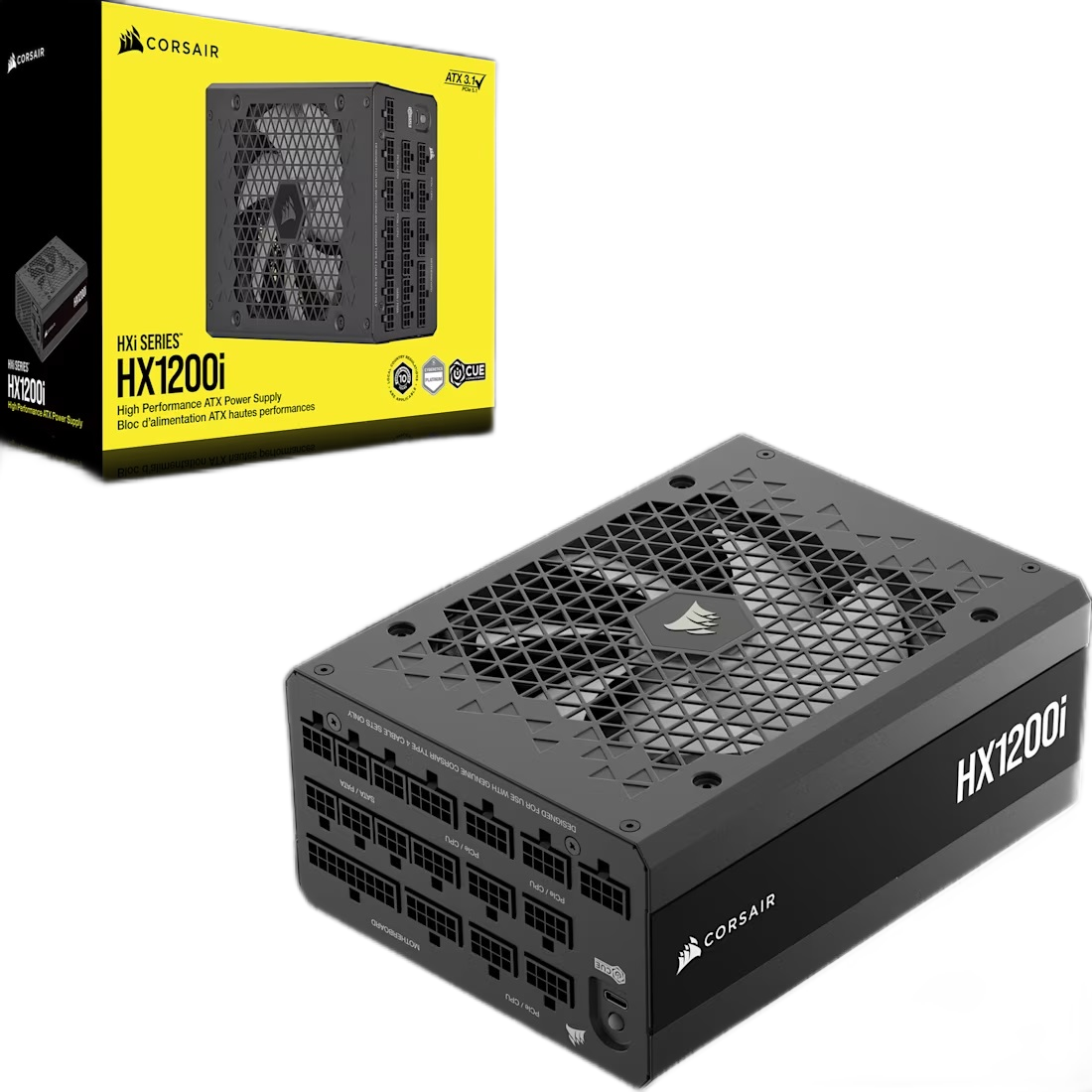Блоки питания Corsair HX1200i CP-9020307-EU