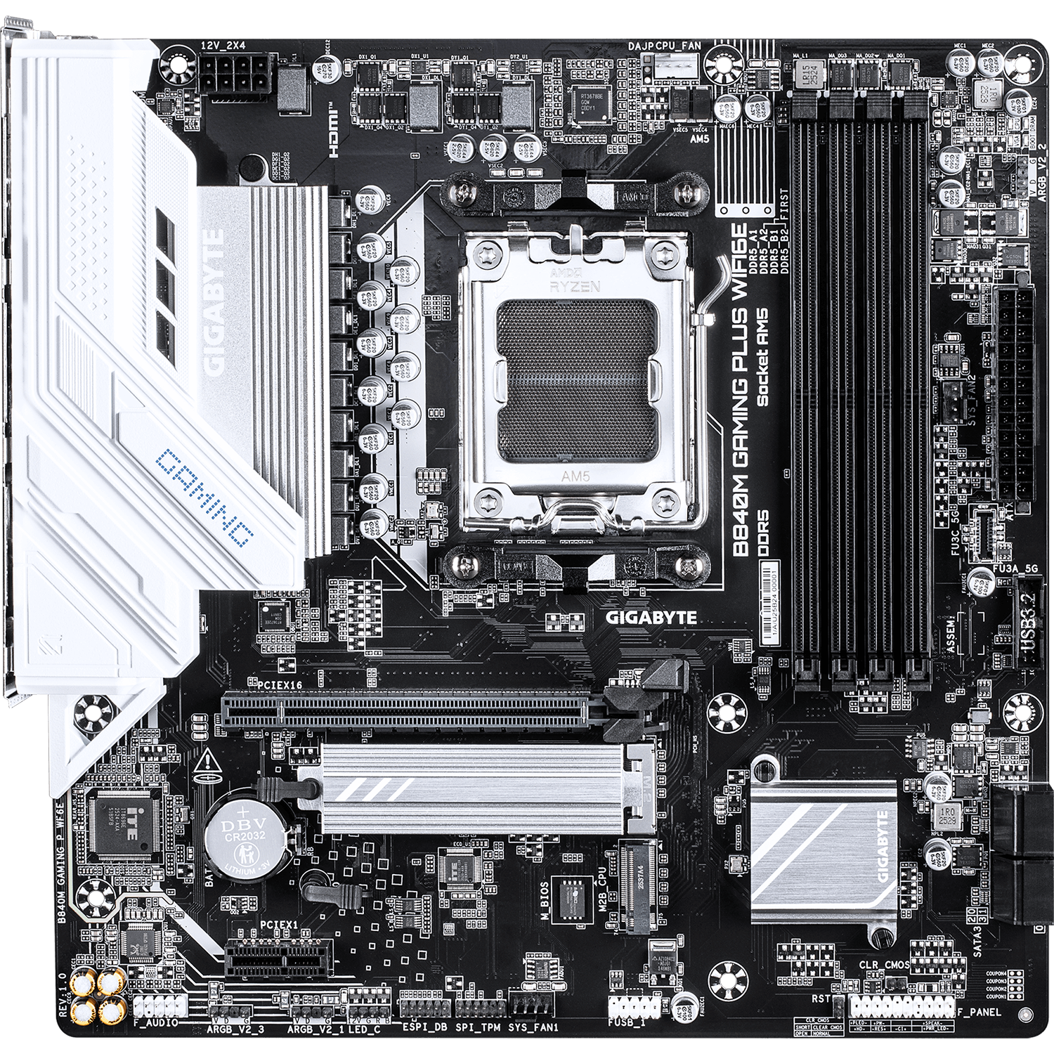 Материнская плата Gigabyte B840M GAMING P WF6E