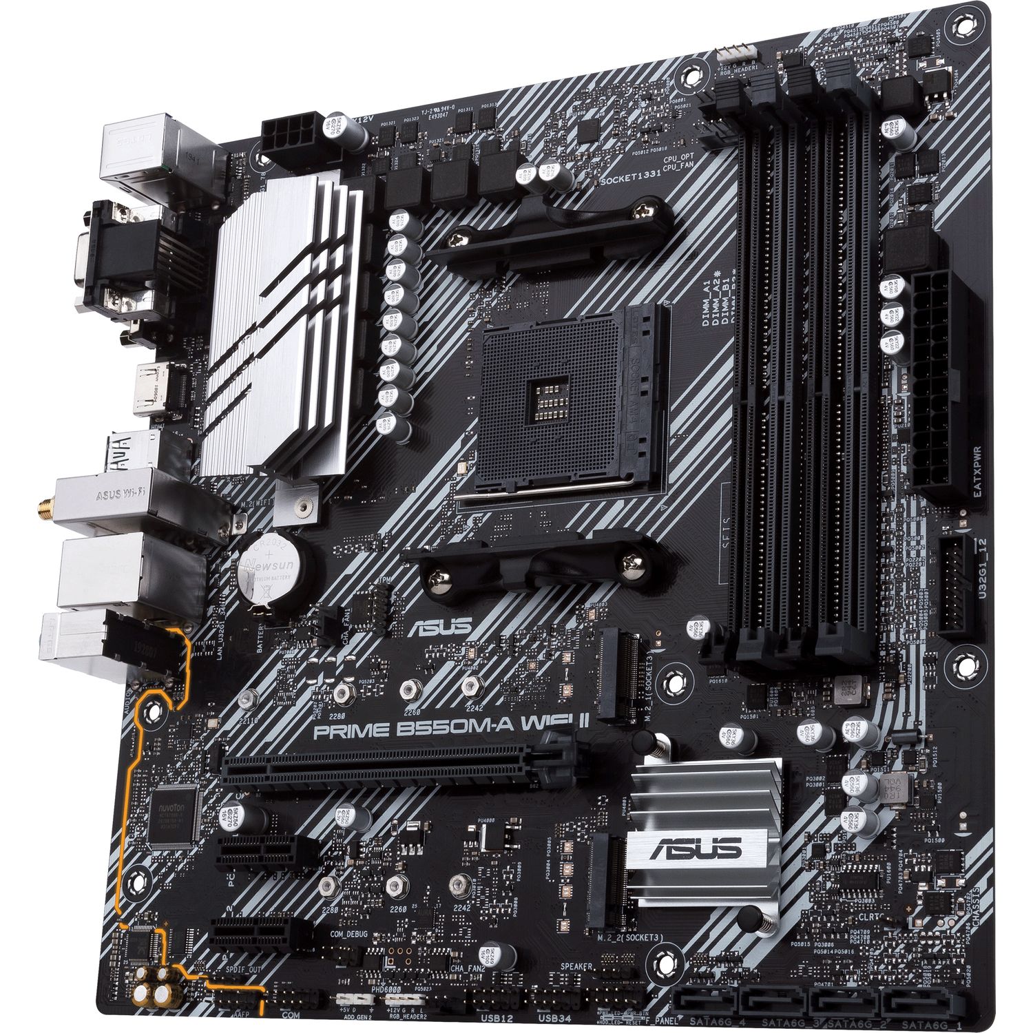Материнская плата ASUS PRIME B550M-A WIFI II (90MB19X0-M0EAY0)