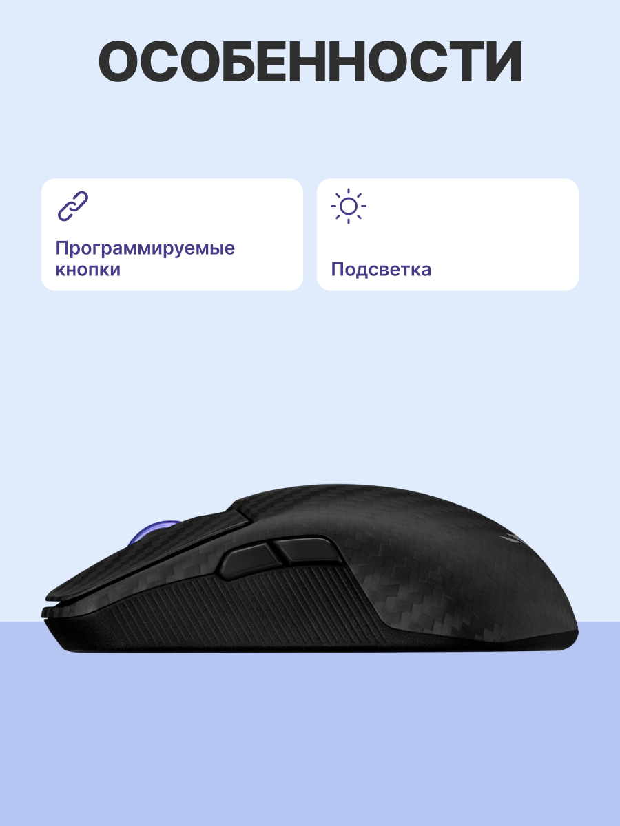 Мышь ASUS P718 ROG HARPE ACE EXTREME ASUS P718 ROG HARPE ACE EXTREME (90MP03U0-BMUA00)