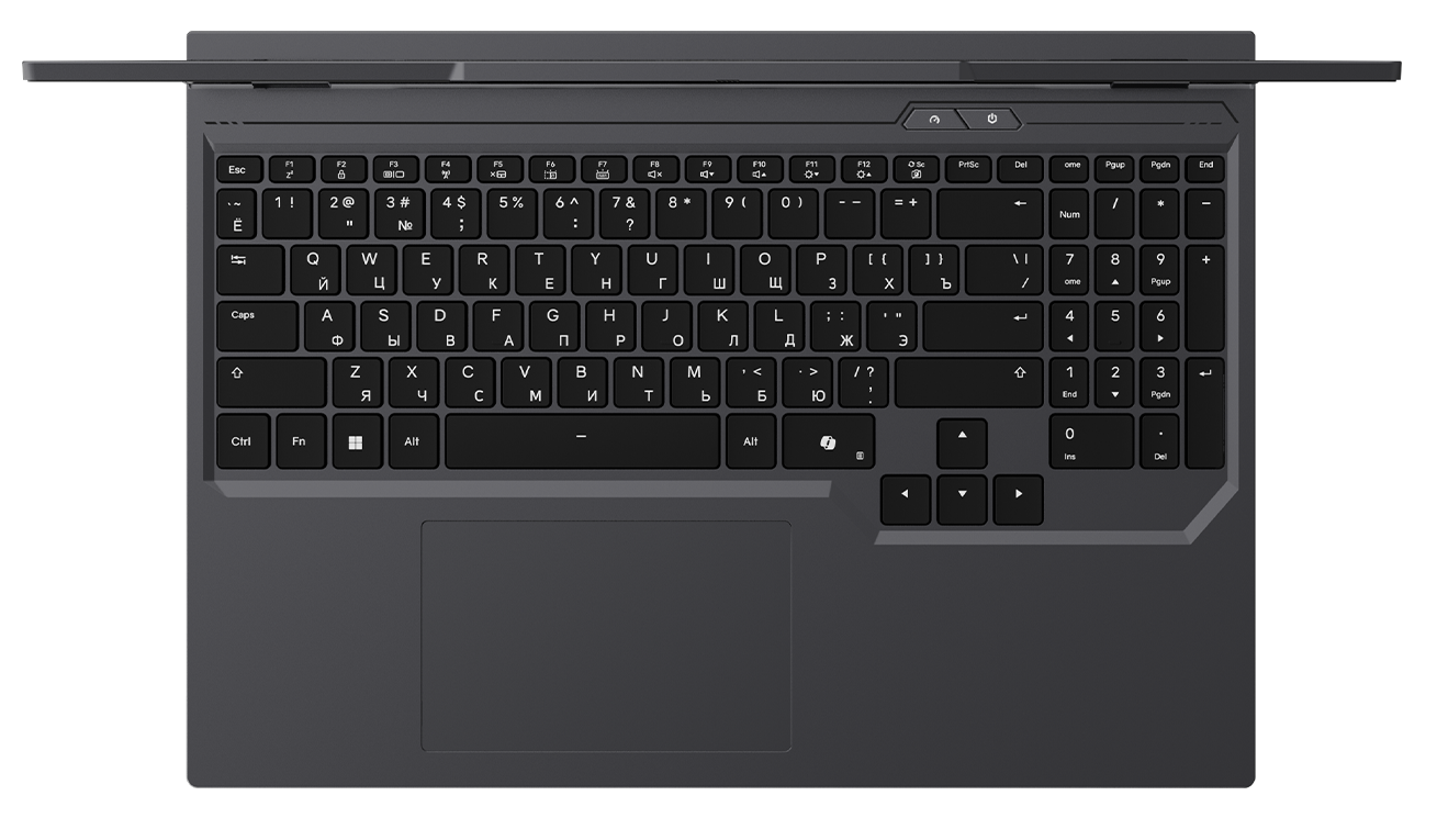 Ноутбук Maibenben X16F-R98957T 16" (X16F-R98957T0GGRLG4E10)